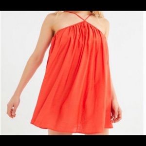 UO Frock Around Y-neck Romper